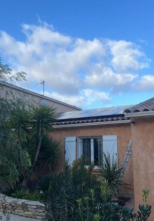 Installation d'un kit autoconsommation à Bizanet