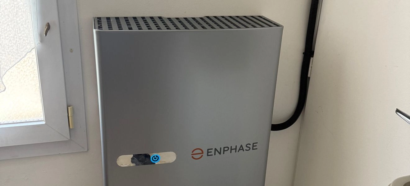 Nouvelle installation d’une batterie Enphase