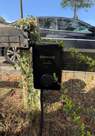 Installation d’une borne de recharge !