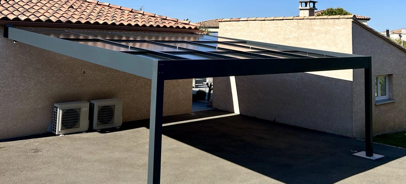 Création d'un carport solaire sur mesure à Narbonne