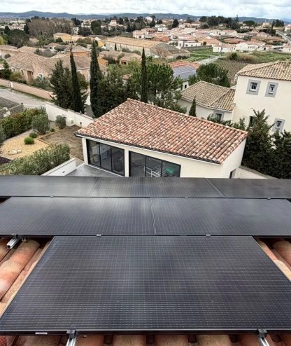 Installation photovoltaïque 6 panneaux