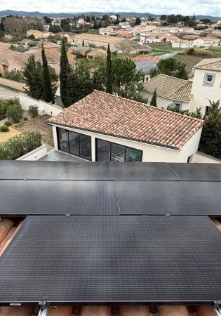 Installation photovoltaïque 6 panneaux