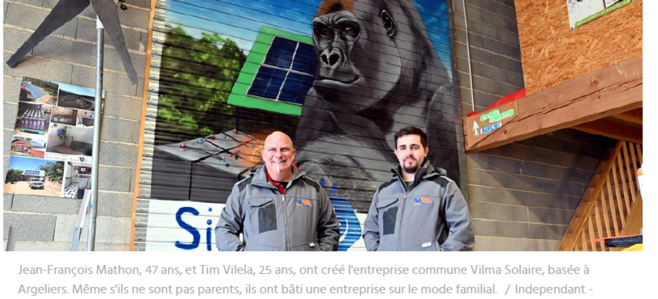 Article de presse sur l'Indépendant