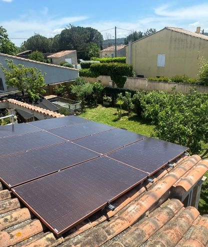 Pose de panneaux colorés pour les zones classées bâtiments de France à Homps