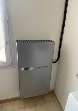 Nouvelle installation d’une batterie Enphase