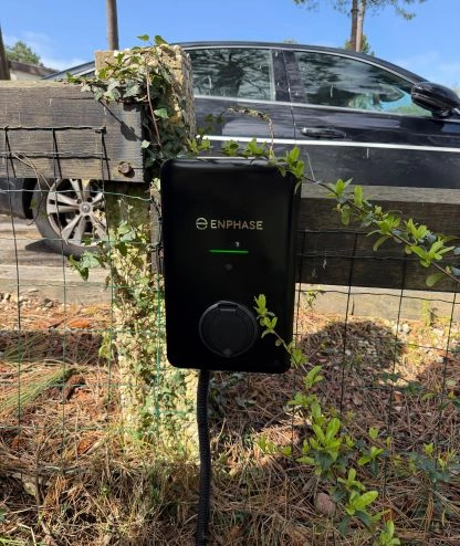 Installation d’une borne de recharge !