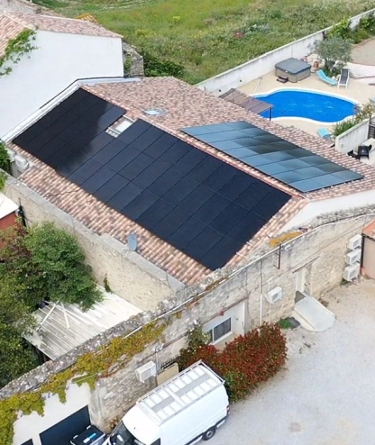 Réalisation d'une centrale photovoltaïque à Bize Minervois
