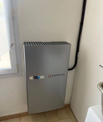Nouvelle installation d’une batterie Enphase